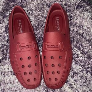 Kenneth Cole Reaction Men's Bold Burgundy Slip-On Loafers